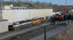 BNSF 9660, 9951 pass RDG 4-8-4 2100 from washington state